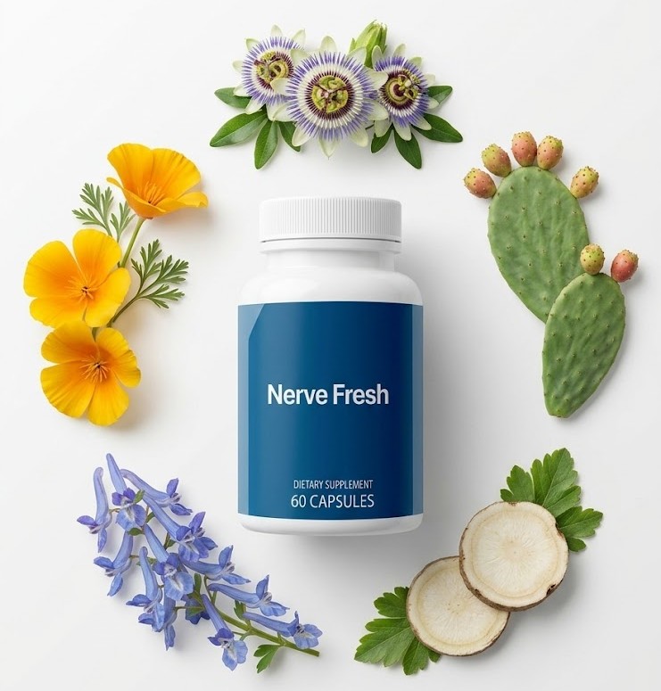 Nerve Fresh Supplement Formula Banner